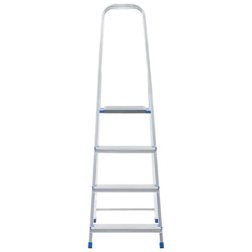 Trappestige 4 trin 150 kg aluminium