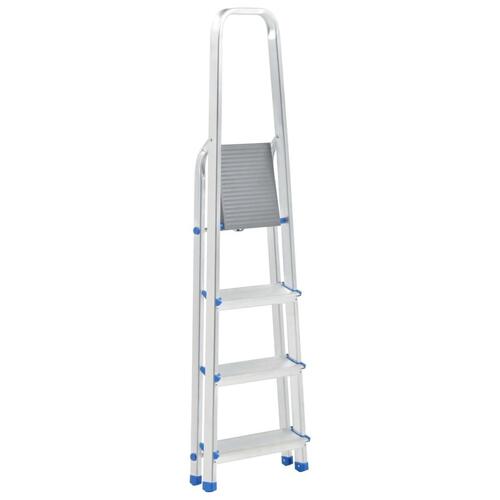 Trappestige 4 trin 150 kg aluminium