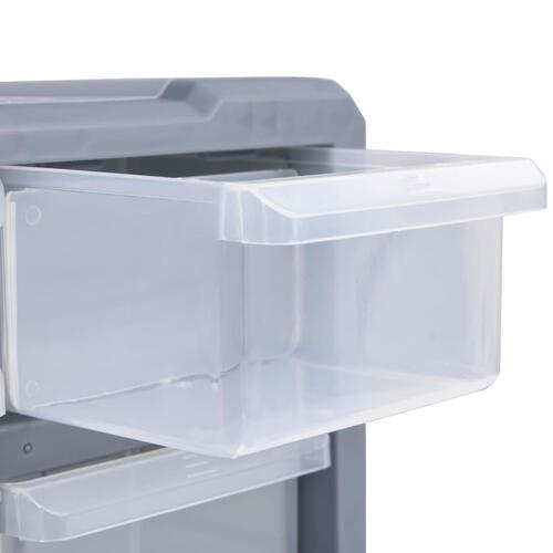 Skuffereoler med 12 skuffer 2 stk. 26,5x16x26 cm