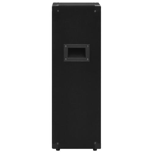 Professionelle hi-fi-højtalere 2 stk. 1000 W sort