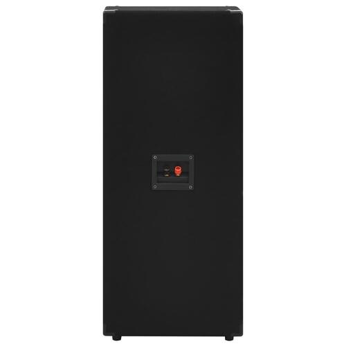 Professionelle hi-fi-højtalere 2 stk. 1000 W sort