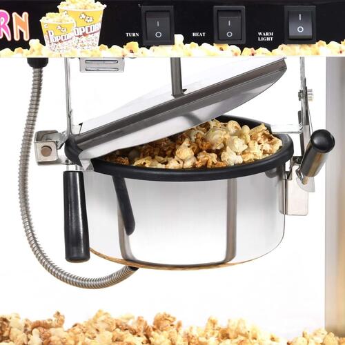 Popcornmaskine med teflongryde 1400 W