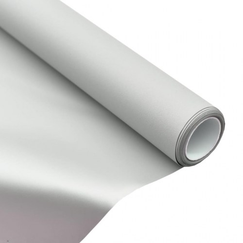 Projektionsskærmstof metallisk 50" 4:3 PVC