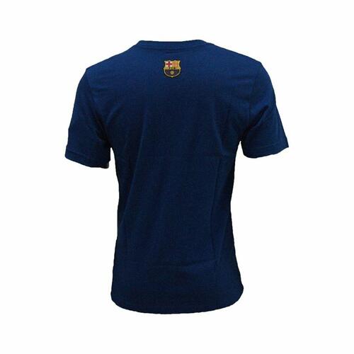 Kortærmet T-shirt til Mænd F.C. Barcelona Core Tee Blå M