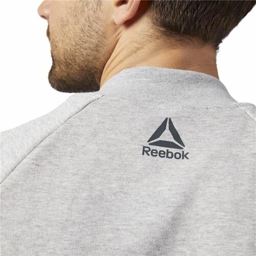 Sportsjakke til Mænd Reebok Bomber Retro Grå S