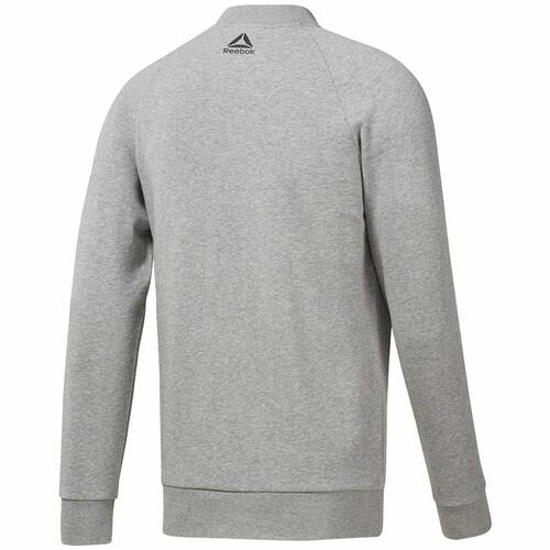 Sportsjakke til Mænd Reebok Bomber Retro Grå S