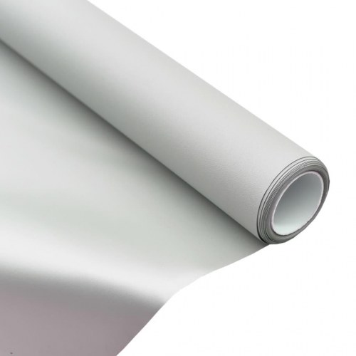 Projektionsskærmstof metallisk 63" 1:1 PVC