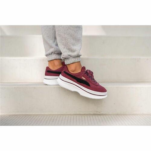 Kvinde Casual Sneakers Puma Sportswear Deva Suede Mørkerød 36