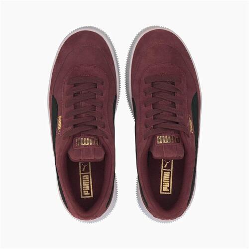 Kvinde Casual Sneakers Puma Sportswear Deva Suede Mørkerød 36