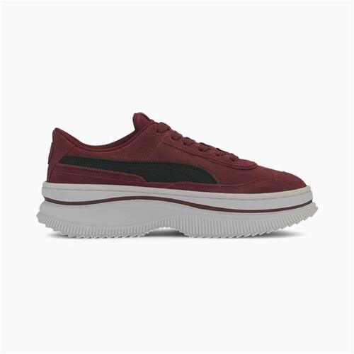Kvinde Casual Sneakers Puma Sportswear Deva Suede Mørkerød 36