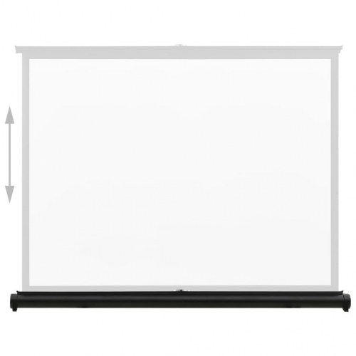 Stationær projektorlærred 40" 4:3