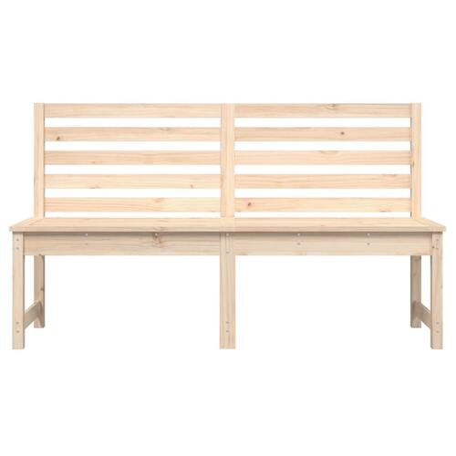 Havebænk 157,5 cm massivt fyrretræ