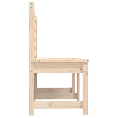 Havebænk 157,5 cm massivt fyrretræ