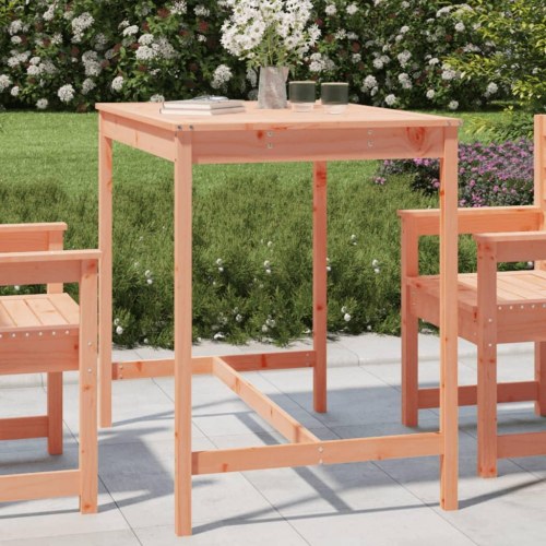 Havebord i massivt douglasgran - 121 × 82,5 × 110 cm