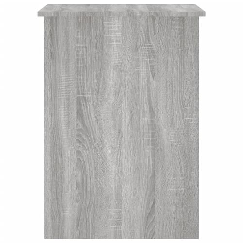Skrivebord 100x55x75 cm konstrueret træ grå sonoma-eg