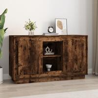Skænk 102x35x60 cm konstrueret træ røget egetræsfarve
