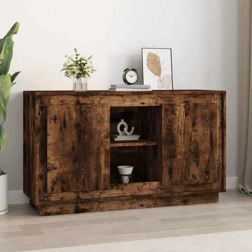 Skænk 102x35x60 cm konstrueret træ røget egetræsfarve