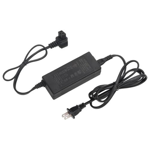 Køleboks med hjul og adapter 36 l PP og PE sort og grå