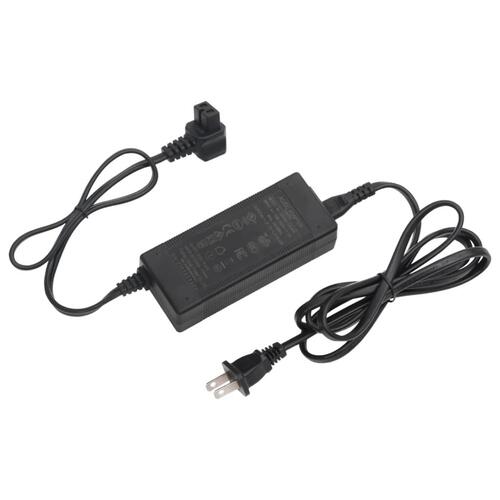Køleboks med hjul og adapter 50 l PP og PE sort og grå