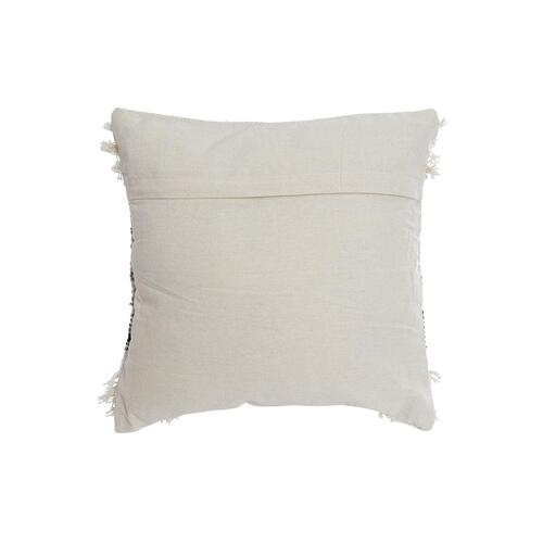 Pude Sort Beige 45 x 10 x 45 cm Boho