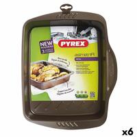 Ovn Fad Pyrex Asimetria Rektangulær Metal 30 x 24 cm (6 enheder)