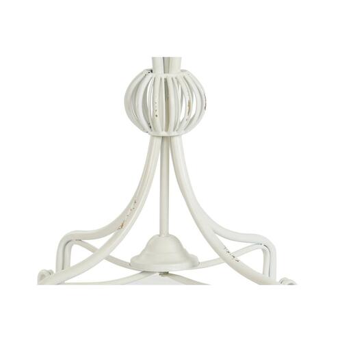 Sofabord 81 x 81 x 81,5 cm Metal Hvid