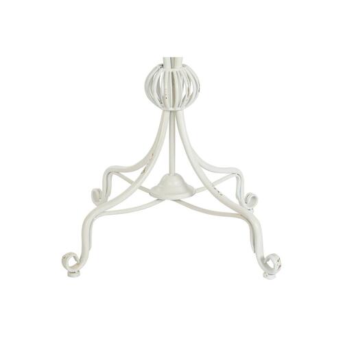 Sofabord 81 x 81 x 81,5 cm Metal Hvid