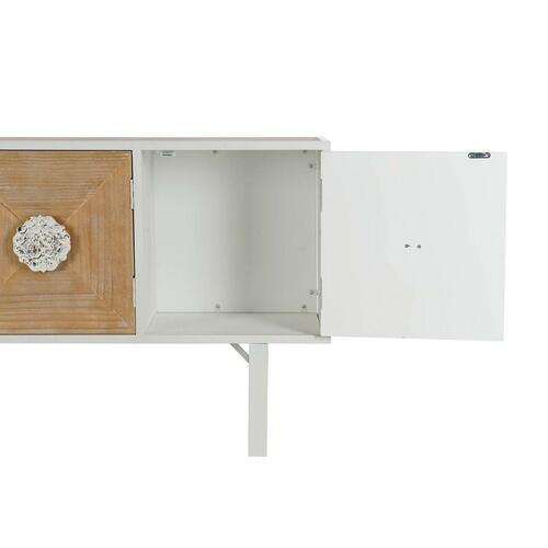 Console Hvid Metal Gran 120 x 35 x 90 cm