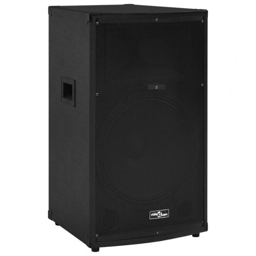 Prof. passiv hi-fi-scenehøjttalere 43x43x75cm 1200 W sort