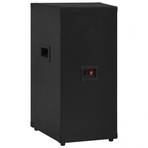 Prof. passiv hi-fi-scenehøjttalere 43x43x75cm 1200 W sort