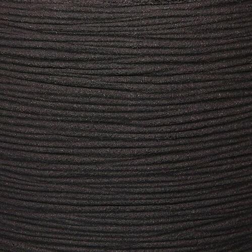 Capi krukke Nature Rib 62x48 cm kugleformet sort KBLR271