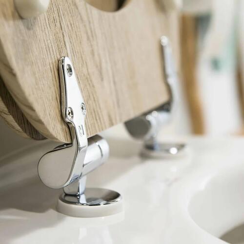 Tiger soft-close toiletsæde Scaffold MDF brun 252022546