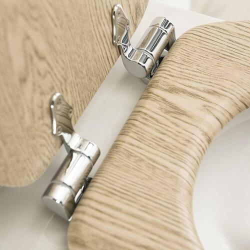Tiger soft-close toiletsæde Scaffold MDF brun 252022546