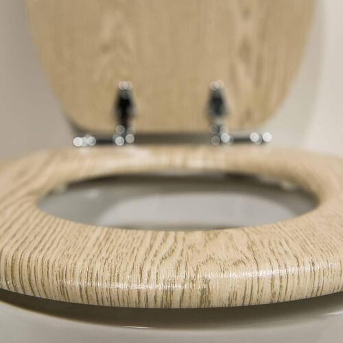 Tiger soft-close toiletsæde Scaffold MDF brun 252022546