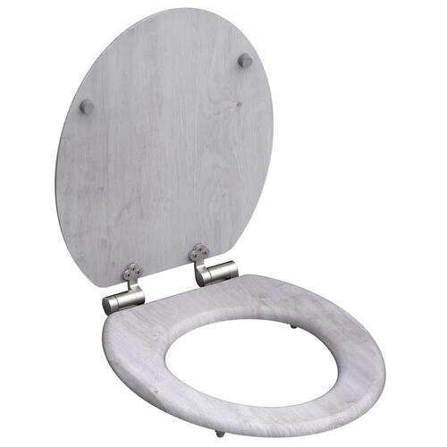 SCHÜTTE toiletsæde med soft close-funktion LIGHT WOOD MDF