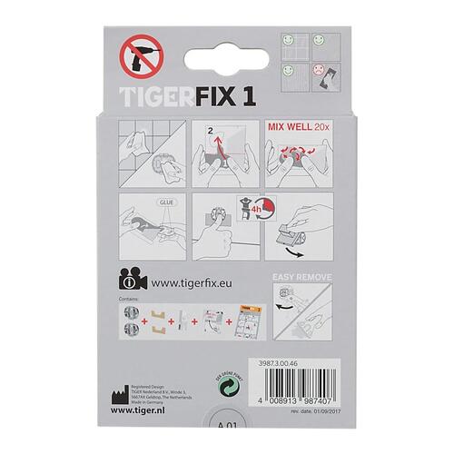 Tiger monteringsmateriale TigerFix Type 1 metal 398730046