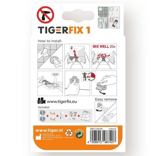 Tiger monteringsmateriale TigerFix Type 1 metal 398730046