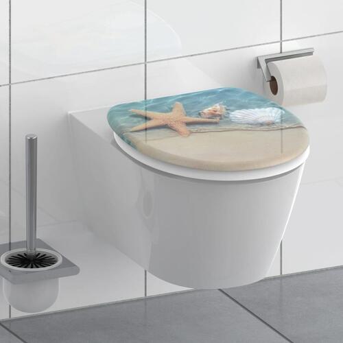SCHÜTTE toiletsæde med soft close-funktion BEACH