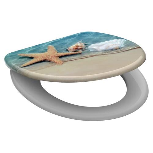 SCHÜTTE toiletsæde med soft close-funktion BEACH