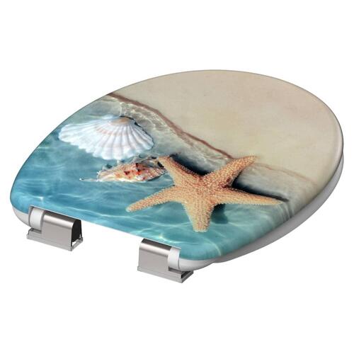 SCHÜTTE toiletsæde med soft close-funktion BEACH