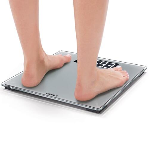Soehnle badevægt Style Sense Comfort 600 200 kg sølvfarvet 63864