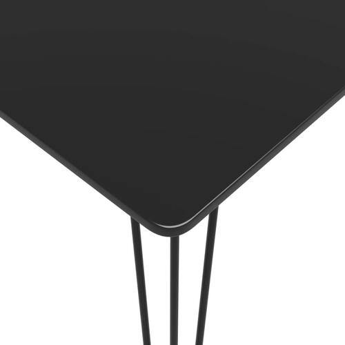 Barbord 120x60x105 cm sort