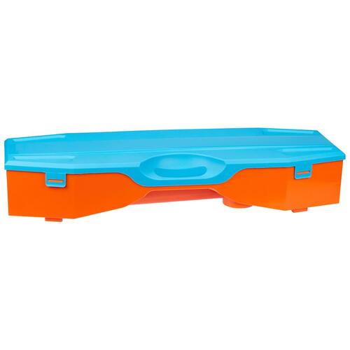 Get & Go badmintonsæt blå og orange
