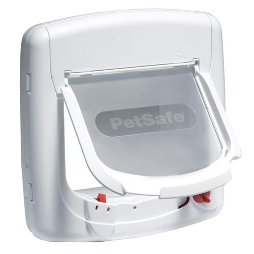 PetSafe magnetisk 4-vejskattelem Deluxe 400 hvid 5005