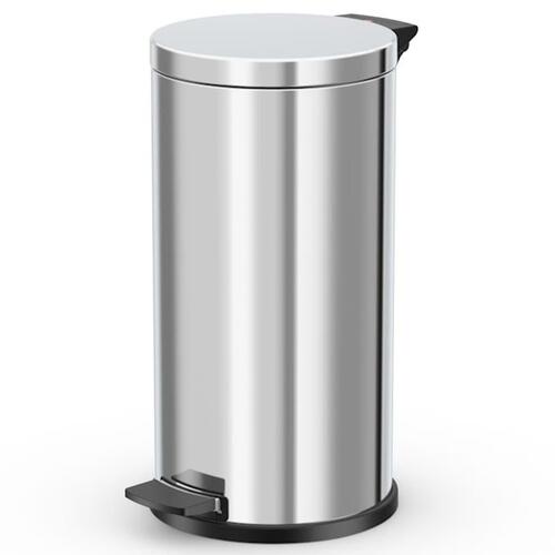 Hailo pedalspand Solid 18 l str. L rustfrit stål m. galvaniseret spand