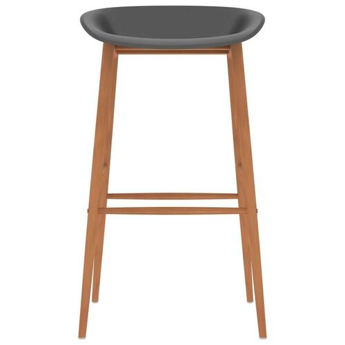 Barstole 2 stk. grå
