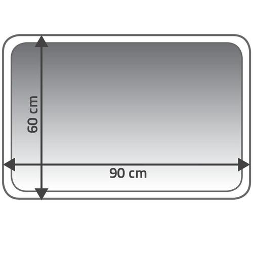 RIDDER bademåtte Coins 60 x 90 cm blå 7103303