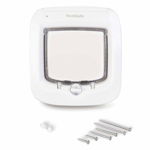 PetSafe kattelem med mikrochip-funktion hvid PPA19-16145