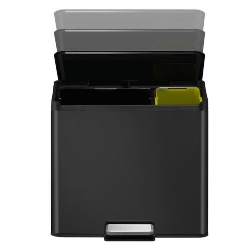 EKO pedalspand Essential 20+9 l sort