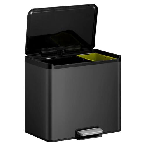EKO pedalspand Essential 20+9 l sort
